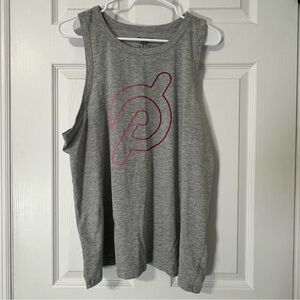 Peloton Women’s Go To Stronger Muscle Tank Grey Size 1X